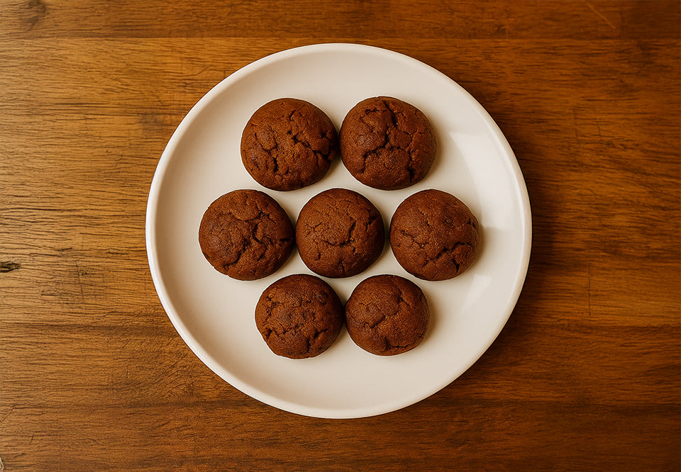 Ragi & Walnut Cookies