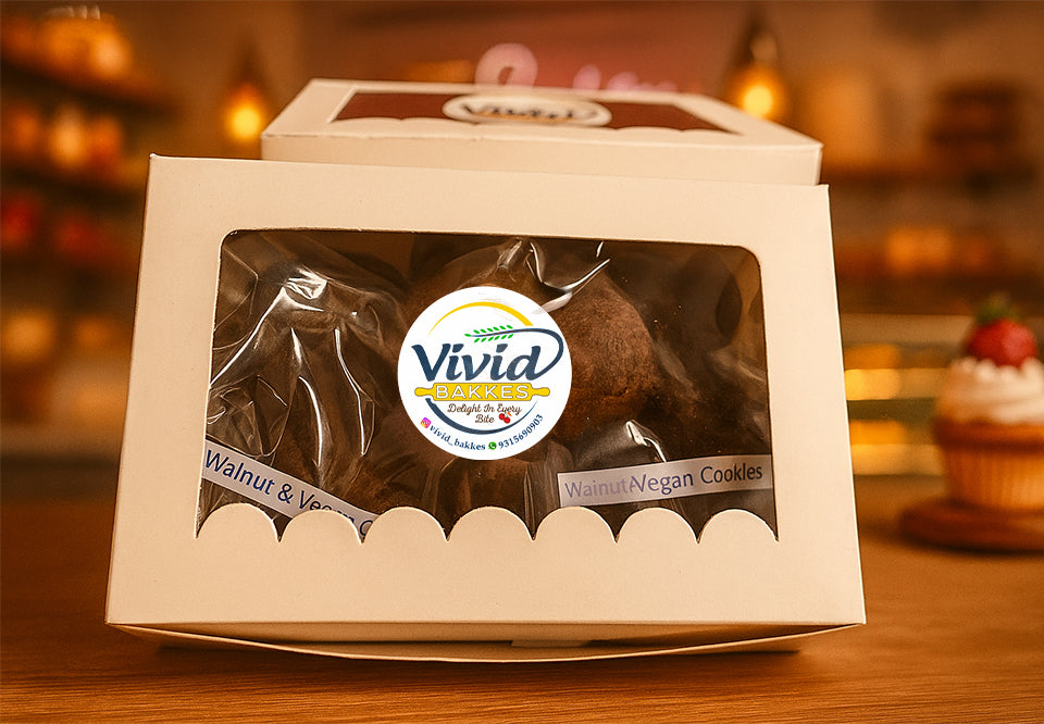 Ragi & Walnut Cookies